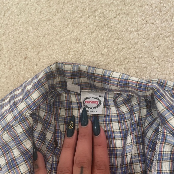 Boys used condition vintage country button up . Light weight - Picture 4 of 4